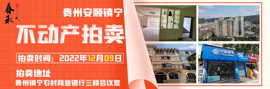 【12月09日】鎮(zhèn)寧縣商鋪、住宅、商業(yè)展位拍賣公告